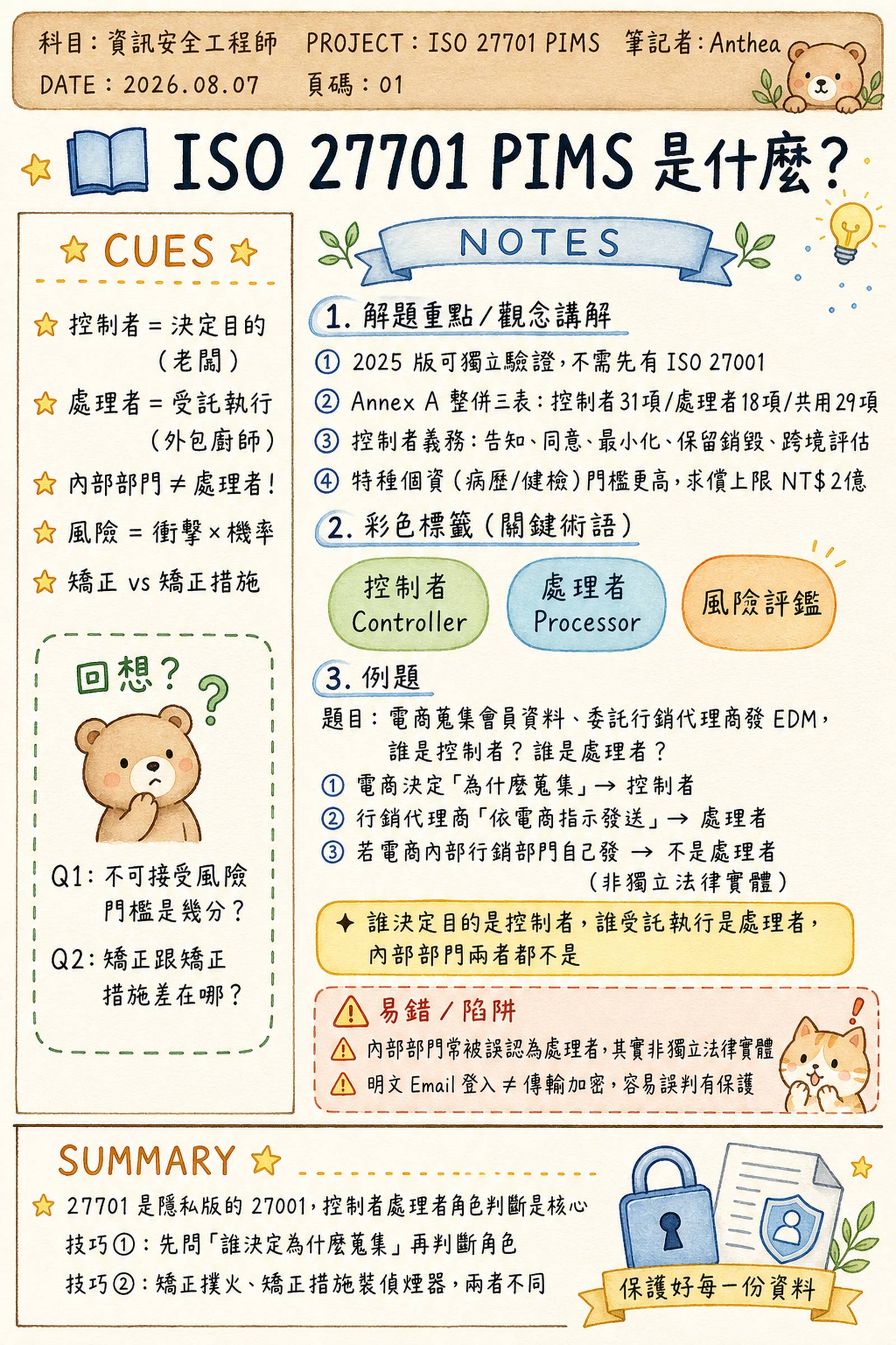 ISO 27701 PIMS 內部稽核員_2026-08-07